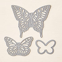 Butterflies Thinlits Dies by Stampin' Up!