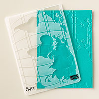 World Traveler Textured Impressions Embossing Folder by Stampin' Up!