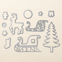 Santa's Sleigh Dies Thinlits