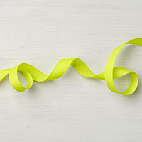 Lemon Lime Twist 1/2 Finely Woven Ribbon