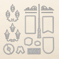 Christmas Lamppost Thinlits Dies