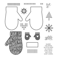 Bien au chaud Photopolymer Stamp Set (French)