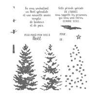 Saison des Fêtes Photopolymer Stamp Set (French)