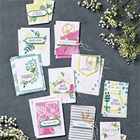 Kit pour cartes Douces notes (French)