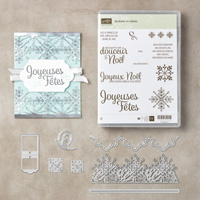 Souhaits en rafales Clear-Mount Bundle (French)