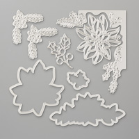 Detailed Poinsettia Thinlits Dies