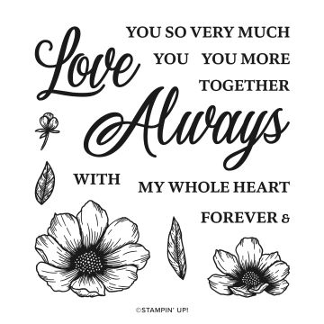 SET DE TAMPONS EN RÉSINE FOREVER & ALWAYS