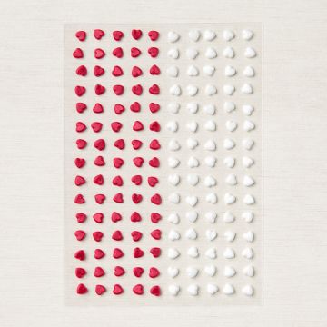 ORNEMENTS CŒURS EN RÉSINE