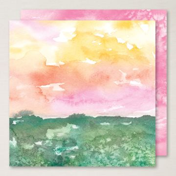 PAPIER DE LA SÉRIE DESIGN 6" X 6" (15,2 X 15,2 CM) NOUVEAUX HORIZONS