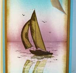 Travail d&rsquo;encres: Sail Away