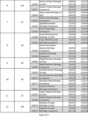 Humongous List of Stamps on Sale FR(1)-2