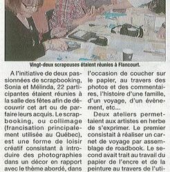 Souvenirs de la crop sur vos blogs et dans les journaux