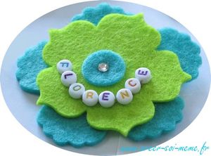 badge feutrine creativa stampin up