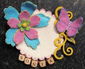 Un badge pour une crop