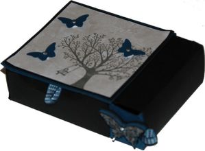 Boîtes bloc notes réverie fleuries