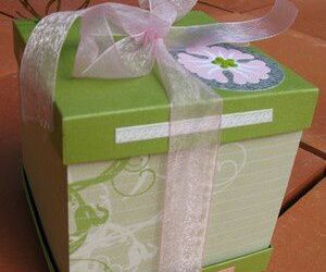 Mini album boîte mystère