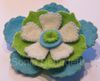 broche fleurs fait main