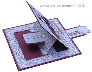 carte a languette ouverte