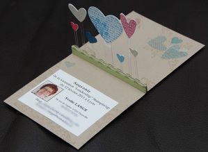 carte coeurs yvette lange ouverte