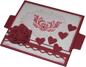 Une petite carte à coulisse pour la St Valentin