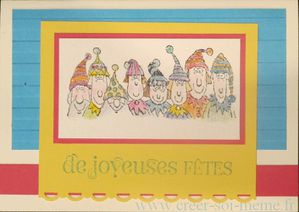 carte de joyeuses fetes 2011
