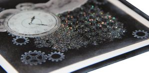 Stampin’Techniques : Utilisation de la poudre à chauffer collante