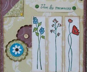 Une petite carte qui est partie en Bretagne