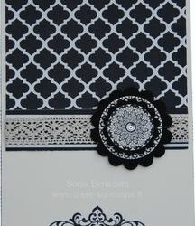 Une carte élégante pour un dimanche