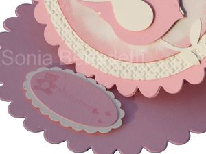 carte naissance rose detail