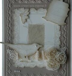 Carte papaya collage et nature walk