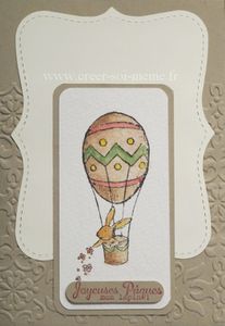 carte paques montgolfiere