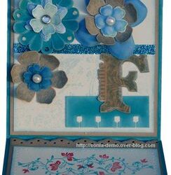 Carte pupitre famille