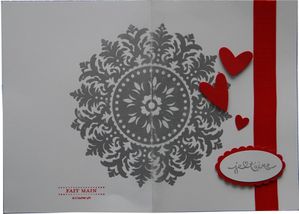 carte st valentin ouverte