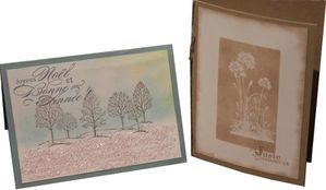 Stampin’Techniques : Embossage et embossage résistant