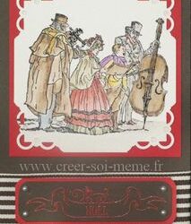 Une série de cartes de noël traditionnelles