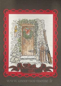 carte voeux noel 2012