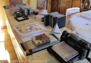 debut demonstration stampin up materiel