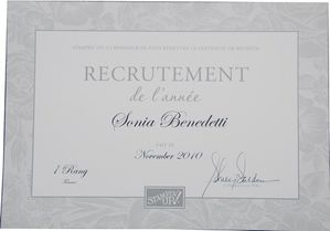diplome recrutement de l annee 2010