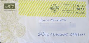 Une surprise dans ma boite aux lettres