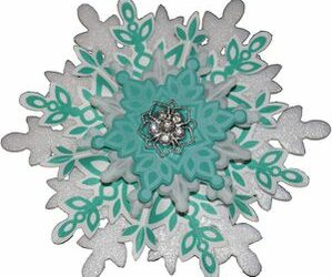 Flocons de Noël en 3D