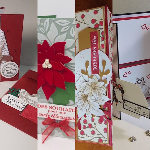 ateliers stampin up a creativa nantes 2020 boite decoration de noel nouvel an saint sylvestre