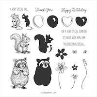 151643 Special someone stampin up cartes de vœux et plus encore avec ces adorables animaux raton laveur