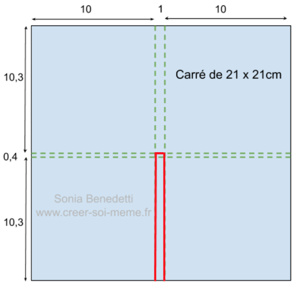 tutoriel pour rangement pochette masque covid dans sac a main ou cartable