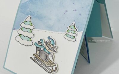 Tutoriel Carte Z avec plis amusants