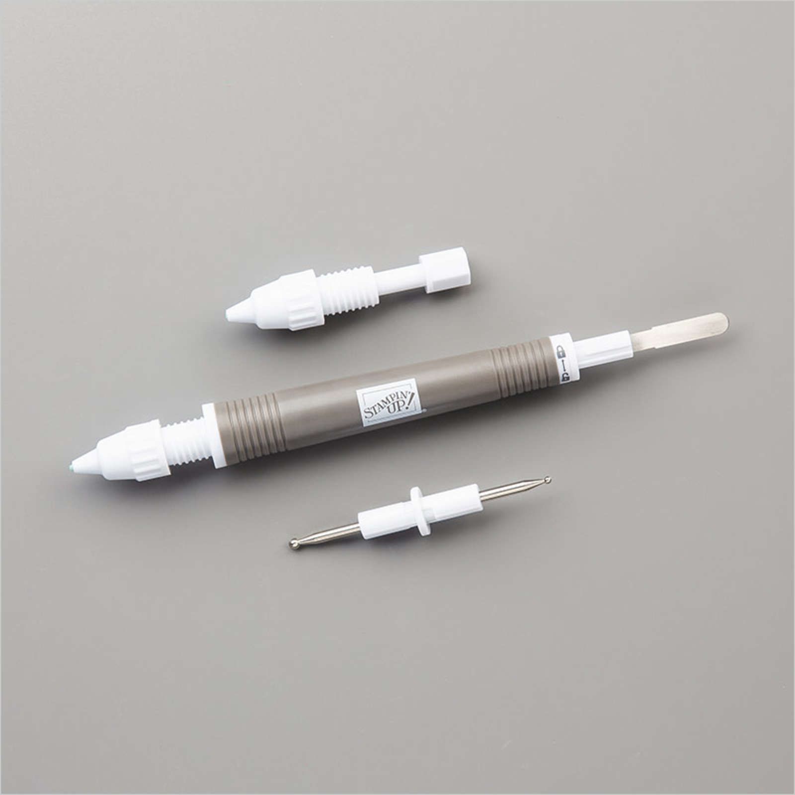 144107 Outil touche à tout pour percer, marquer les plis, attraper les strass, spatule sonia stampin up france nord somme indre et loire