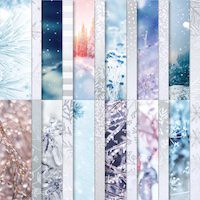 150444 Papier manteau de givre stampin up album flocons hiver scrapbooking carterie demonstratrice sonia