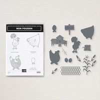 158199 Poinçons dans le poulailler stampin up scrap carterie loisirs créatifs diy normandie eure france calvados roubaix
