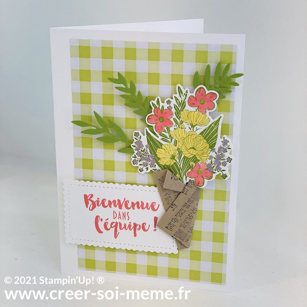 lot Bouquet de souhaits stampin up
