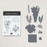 156218 Lot Bouquet de souhaits stampin up scrapbooking carterie loisirs créatifs france normandie eure manche cotentin