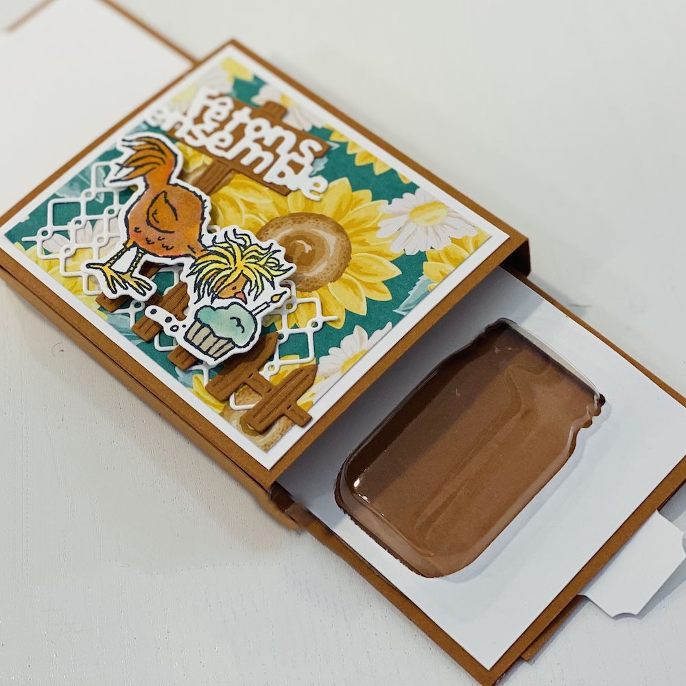 bocal stampin up boite originale